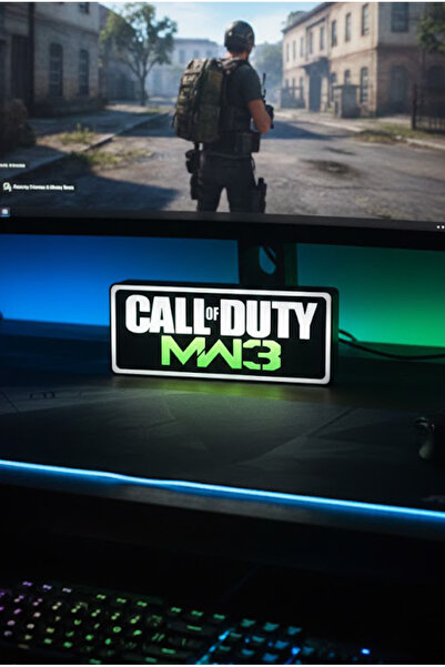 Shaddshop Call of Duty Işıklı Tablo (USB Type A ile çalışmaktadır)