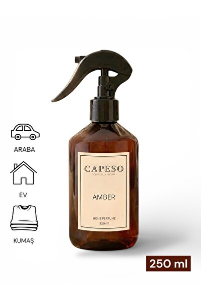 Capeso Amber Oda Spreyi 250 ML Lüks Ve Kalıcı Ferahlık