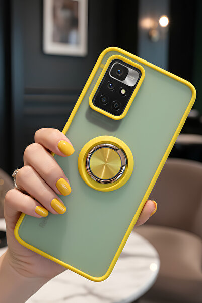 Hatreds حافظة لهاتف Xiaomi Redmi 10 2022 مع حلقة واقية للكاميرا - مقاومة للبق...