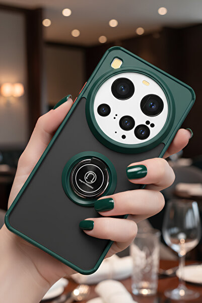 Hatreds Xiaomi Mi 15 Ultra İçin Kamera Korumalı Yüzüklü Kılıf - Leke Tutmaz M...