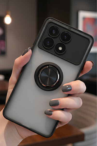 Hatreds حافظة لهاتف Xiaomi Poco X6 Pro مع حلقة حماية للكاميرا - مقاومة للبقع ...