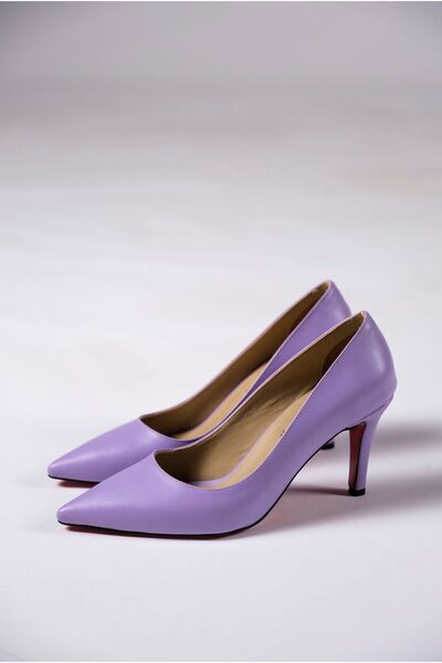 Ayakkabı Ateşi Lilac Skin Γυναικεία παπούτσια με λεπτό τακούνι Stiletto Demure