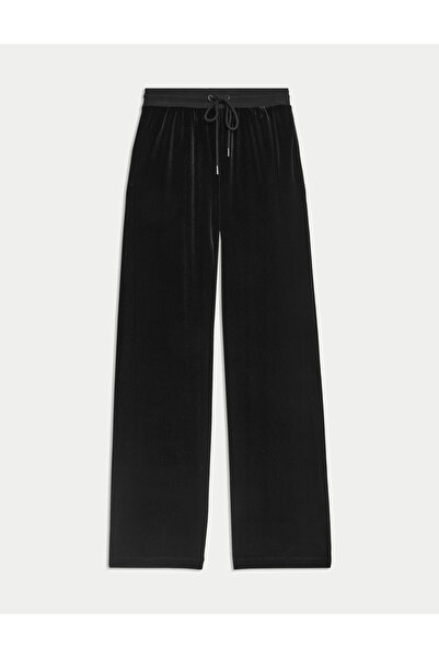 Marks & Spencer Wide Leg Kadife Jogger Eşofman Altı