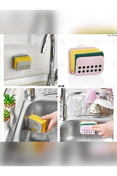 MAİN SHOP 2 bucăți Suport pentru burete de vase, practic pentru bucătărie și ...