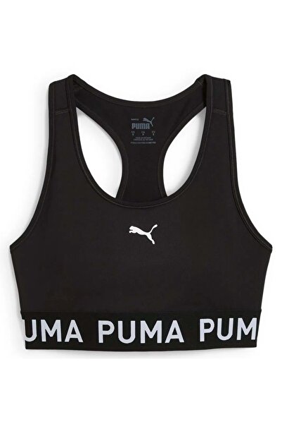 Puma 526962-01 4 Keeps Strong Bra-Mid Sports Bustier Supported Women's Crop T...