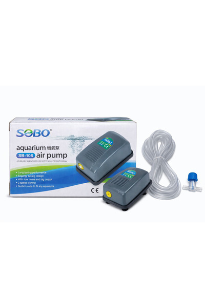 Sobo SB-108 HAVA MOTORU + 3 mt hava hortumu + ince ayar valfi