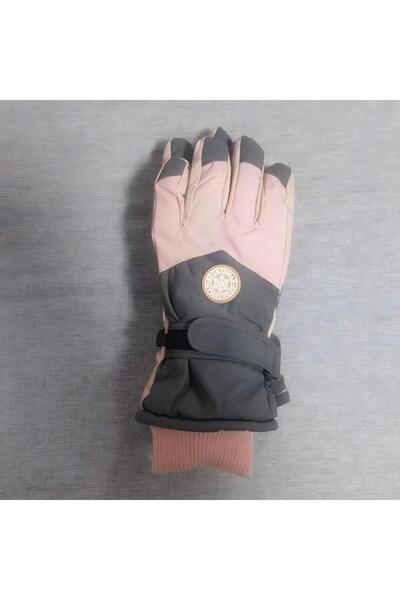 Choice قفازات تزلج شتوية وردية اللون للرجال والنساء، مقاومة للماء والرياح، دا...