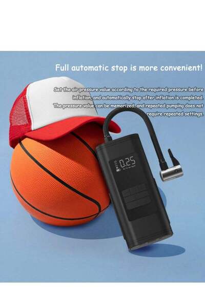 Arabest Portable Car Tire Air Compressor, Rapid Inflation Tire Inflator with ...