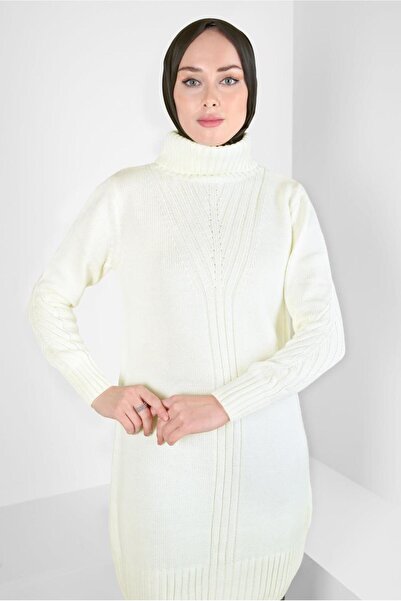 Alvina PLETENA TUNIKA SA VISOKIM KRAVATOM 44026