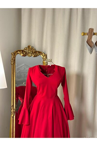 vanus fashion فستان ميدي 4564