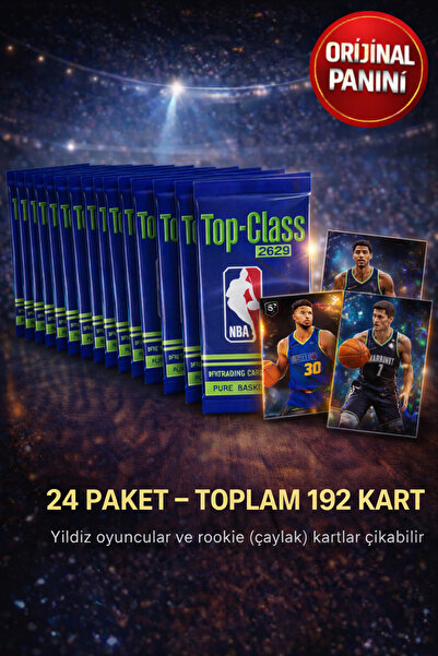 TOYFEST Panini NBA Top Class 2024 - 24 Pack Collectible Basketball Player Car...