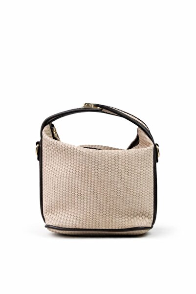 Tandi Bags Holly Bej Hasır Çapraz Çanta