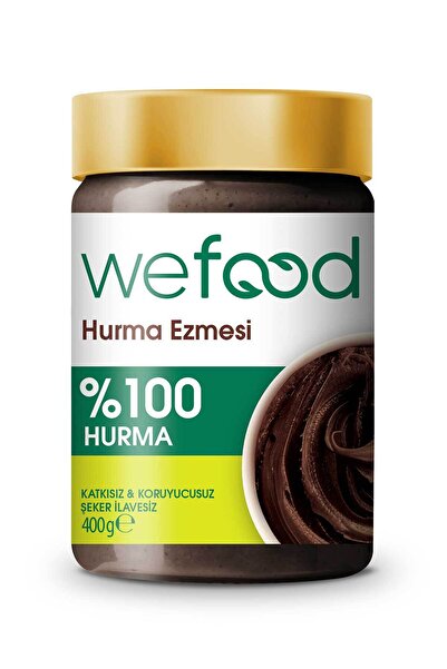 Wefood %100 Sade Hurma Ezmesi 400 gr (Hurma Püresi, Hurma Dolgusu)