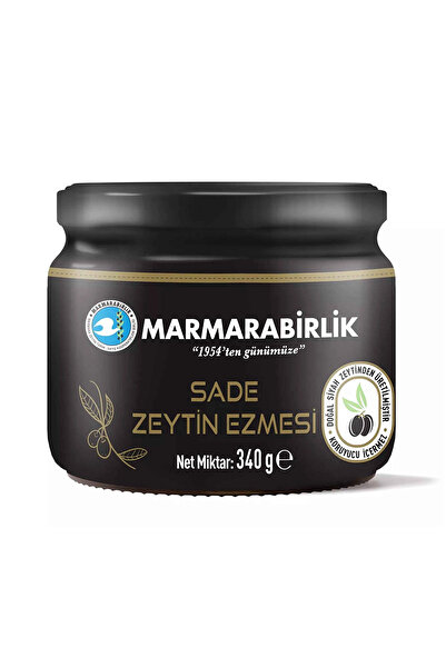 MarmaraBirlik Sade Siyah Ezmesi 340 gr
