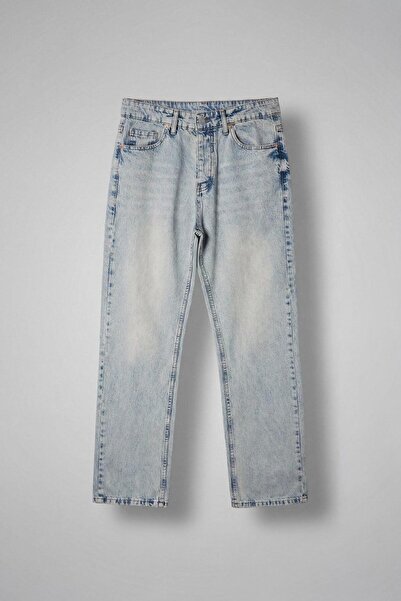 ablukaonline Ανδρικό φαρδύ τζιν γαλάζιο