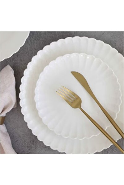 Generic Easy Life Lifestyle Collection Porcelain Dinner Plate White 26 cm