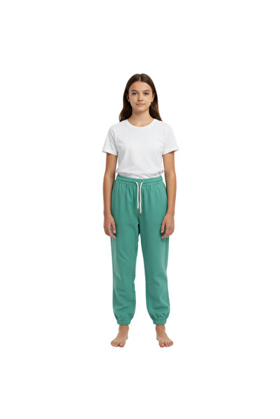 nk kids Girl's Pants - Selena Model, with Pockets and Laces, 100% Cotton