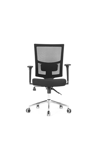 ofiscombin Fileli Metal Ayaklı Ofis Müdür Makam Yönetici Çalışma Koltuğu