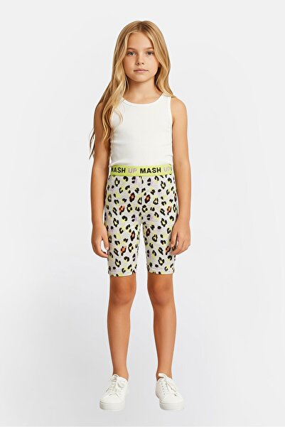 Overkids Kids Girl Animal Print Pants, Multicolor