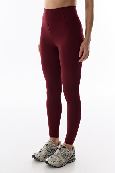 Penti Burgundy Stretch-360 Medium Support High Waist Core Flow Leggings