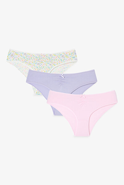 Penti Colorful Festival Bloom V Model 3-Piece Slip Panties