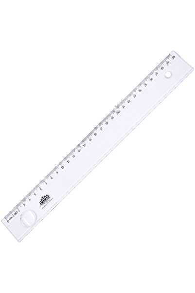 HATAS Широка лінійка з лупою 30 см 0161