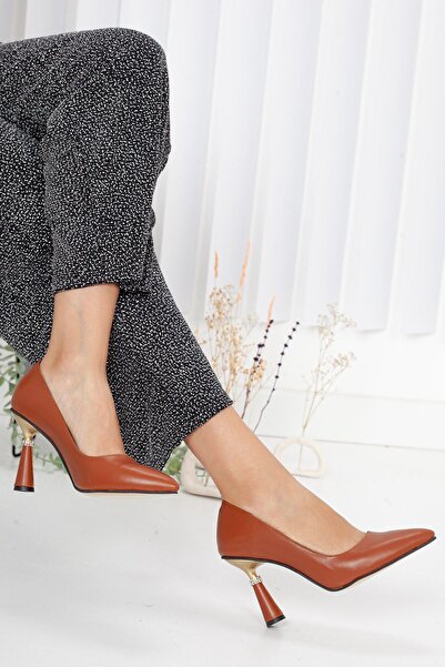 Hayalimdeki Ayakkabı حذاء إيدا طابا بكعب جلدي