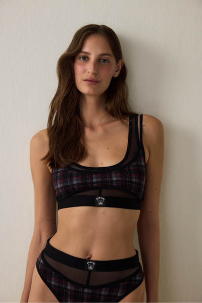 Penti Black Bra Top