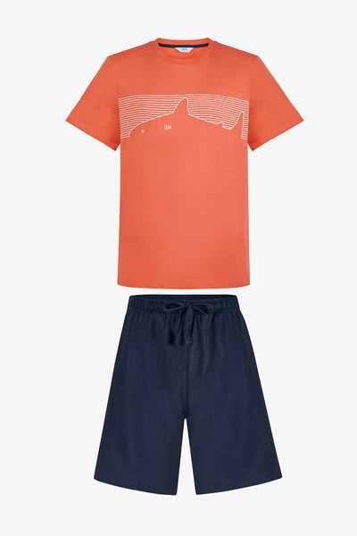 Penti Men's Colorful Ocean Club Pajama Set