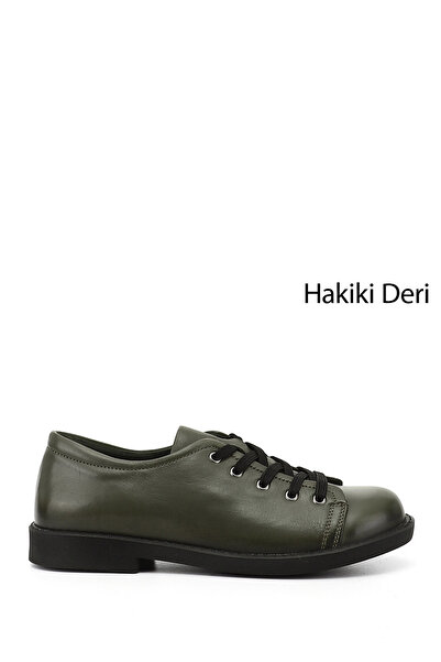 GÖNDERİ(R) Γυναικείο sneaker με κορδόνια από γνήσιο δέρμα