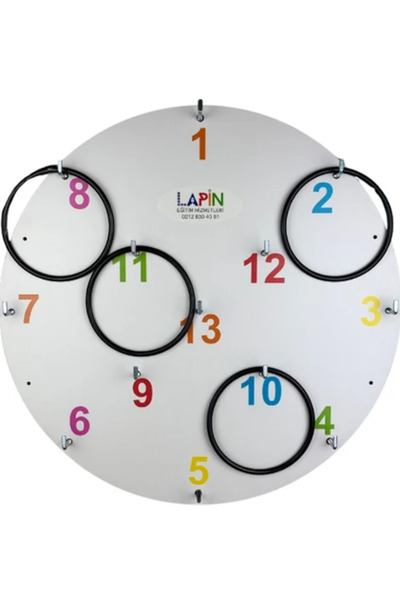 Lapin Deney Atölyesi Halka Atma – Dekoratif Duvar Oyunu, Ofis/Okul Ortak Alan...