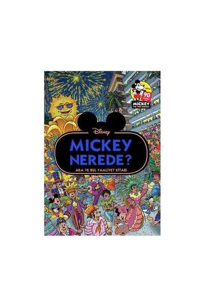 Doğan Egmont Yayıncılık Disney Mickey Nerede? Ara Ve Bul Faaliyet Kitabı