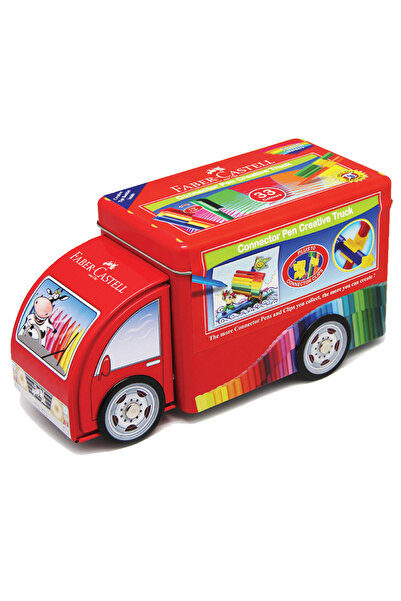 Faber Castell Eğlenceli Kamyon Keçeli Kalem 33 Renk 155072