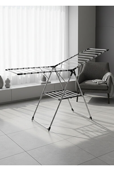 CNR Çamaşır Kurutmalık Askılığı Sofya Özel Pp Kaplama Demir Borulu, Alüminyum...