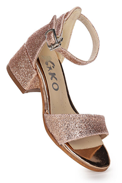 Kiko Kids Alexa Günlük Kız Çocuk 4 Cm Topuklu Sandalet Abiye Ayakkabı
