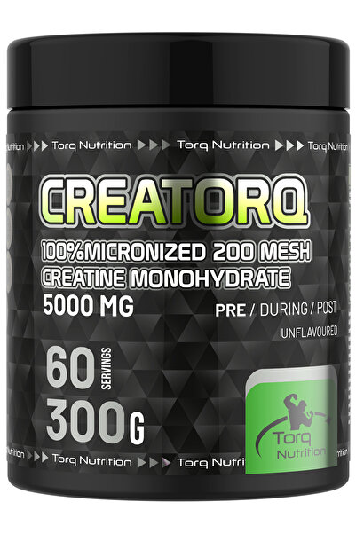 Torq Nutrition Creatorq %100 Micronized Creatine Monohydrate 300 Gr - Aromasız