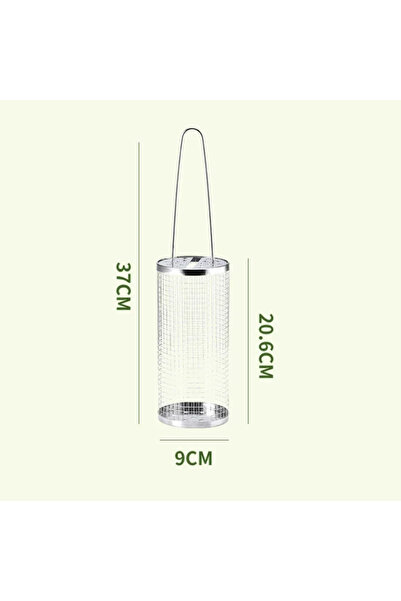 Choice Petite Portable Stainless Steel Barbecue Cages Grill Basket Camping Pi...