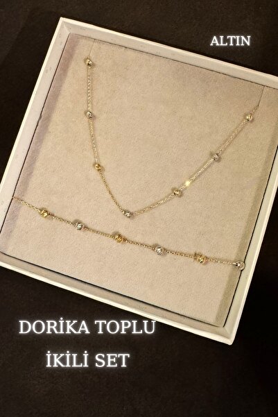 Hepimitu Altın Dorika Toplu Takım 14 Ayar