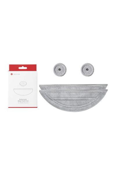 Roborock Saros 10 ile uyumlu Mop Bezi Seti *4 Adet
