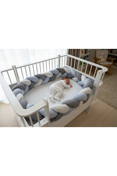 Cozibo 350 Cm 3'lü Örgü Koruma / Beşik - Yatak Koruyucu