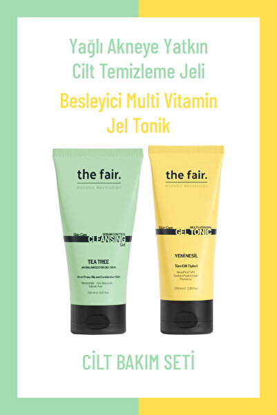 the fair. Yağlı Akneye Yatkın Cilt Temizleme Jeli 150 ml ve Besleyici Multi V...