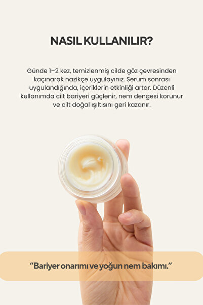 MAR'LE Bariyer Onarıcı Nemlendirici Krem