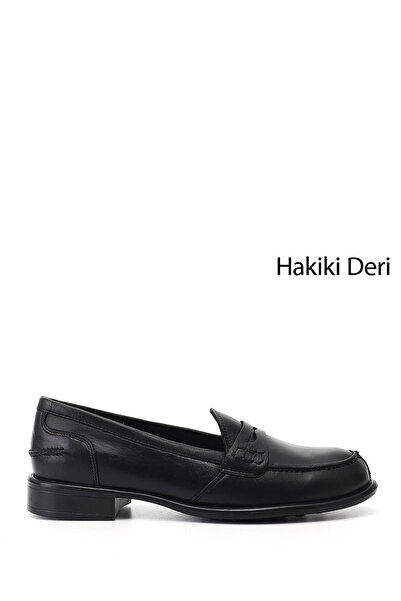 GÖNDERİ(R) Pantofi de damă BLACK ANTIQUE din piele naturală