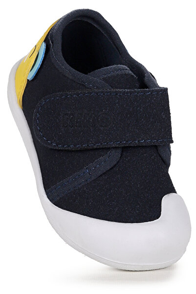 Kiko Kids Catly Cırtlı Erkek Bebek İlk Adım Panduf Ayakkabı