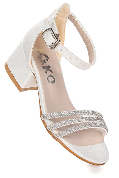 Kiko Kids Pantofi Sandale Cu Toc De 4 Cm Nobe Daily Fete