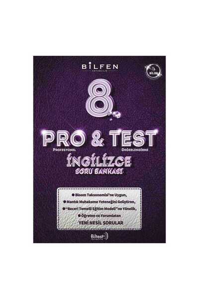 Bilfen Yayıncılık Bilfen 8. Sınıf Pro Test İngilizce Soru Bankası