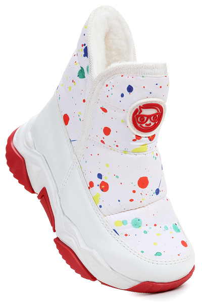 Kiko Kids Κοριτσίστικες μπότες χιονιού Rocco με φερμουάρ