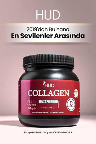 Hud Collagen Plus Powder 300 G - Toz Kolajen