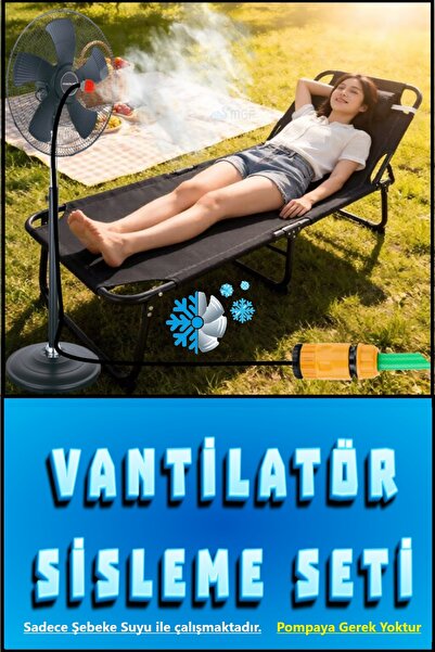 MGF PLAST Mgf Vantilatör Sisleme Seti – Nozullu Serinletme Sistemi (Vantilatö...