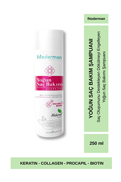 Fitoderman Dökülme Karşıtı Procapil Şampuan | Keratin Kolajen Biotin İçerikli...